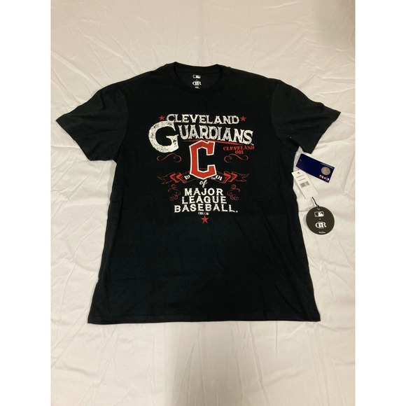 Darius Rucker Other - Cleveland Guardians Darius Rucker Fanatics Beach Splatter T-Shirt Black - Large